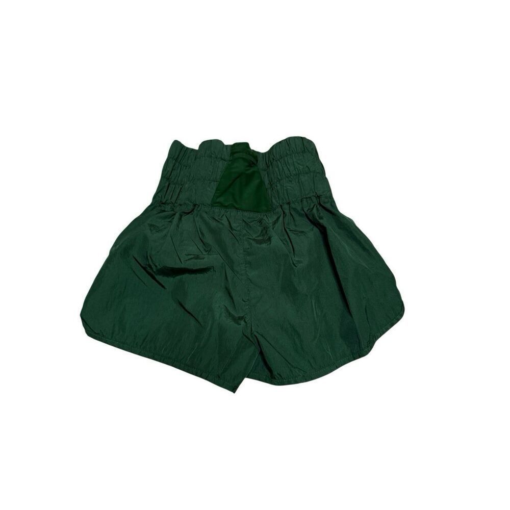 Free People FP Movement The Way Home Shorts Small Green High Rise Gym Active - Picture 3 of 6